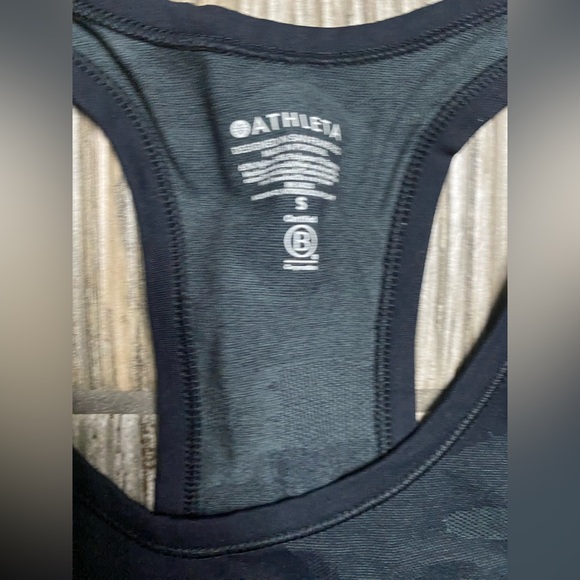 Athleta Dark Patterned Racerback Tank - Picture 3 of 3